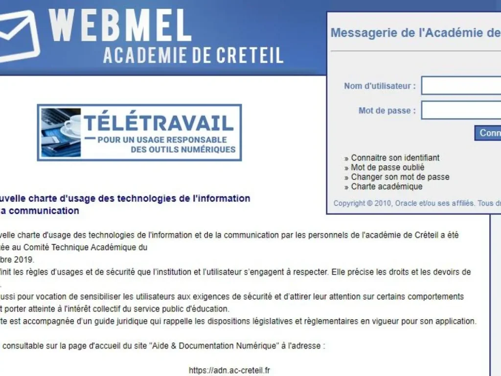 tout savoir sur webmel creteil